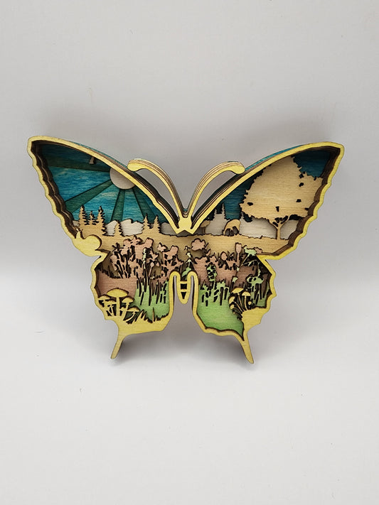 Butterfly 3D Art