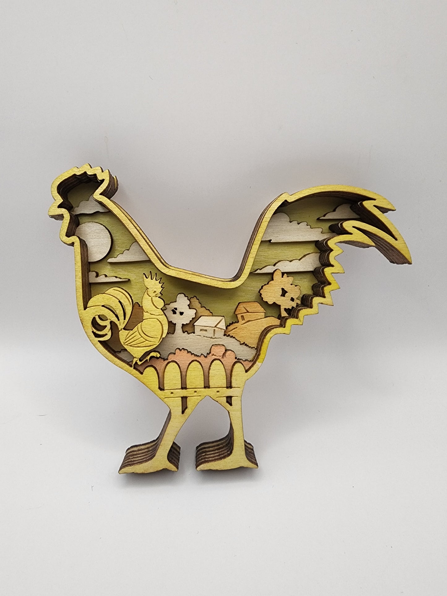 Rooster 3D Art