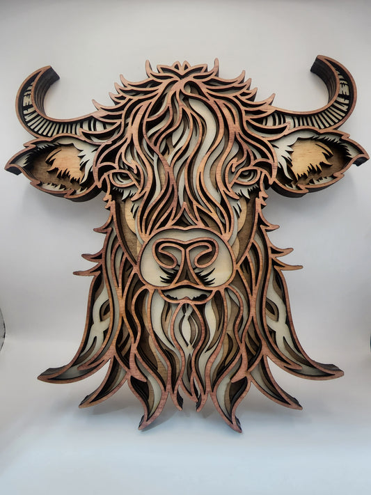 Large Highland Cow