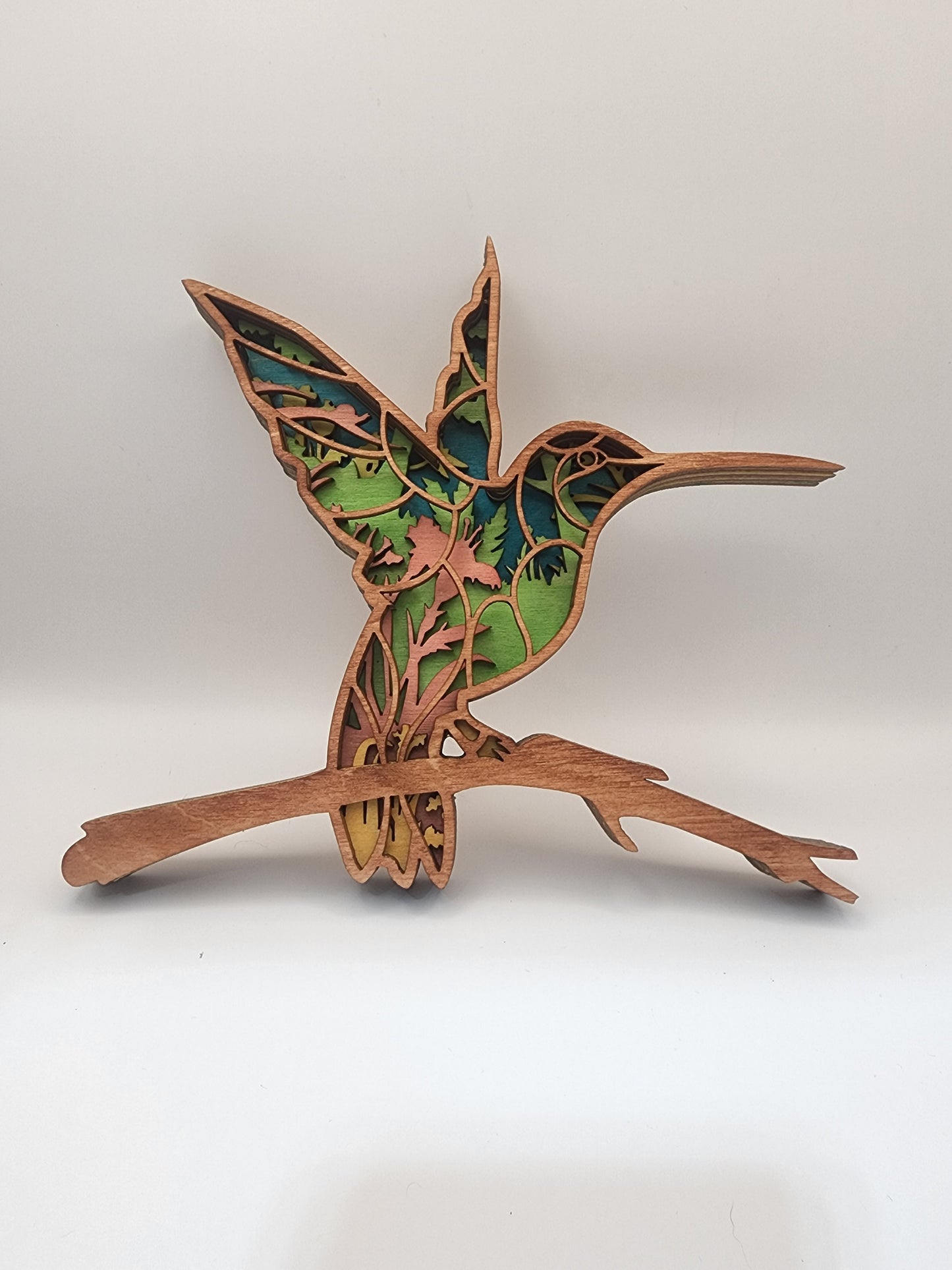 Hummingbird 3D Art